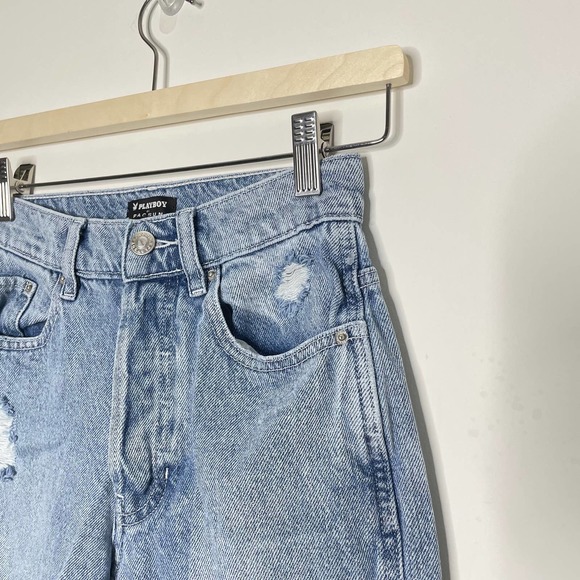 PACSUN | Playboy Wide Leg Jeans | 24 - Picture 5 of 6